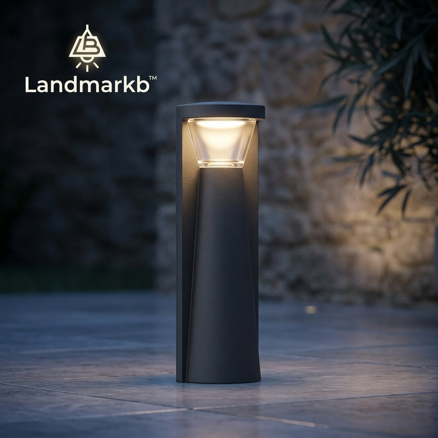 Landmarkb™ Modern Outdoor Pathway Courtyard Lamp — Path Lighting for Exterior Walkways & Garden Areas