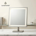 Landmarkb™ Illuminated Desktop Vanity Mirror — Lighted Mirror for Makeup Tables & Daily Grooming